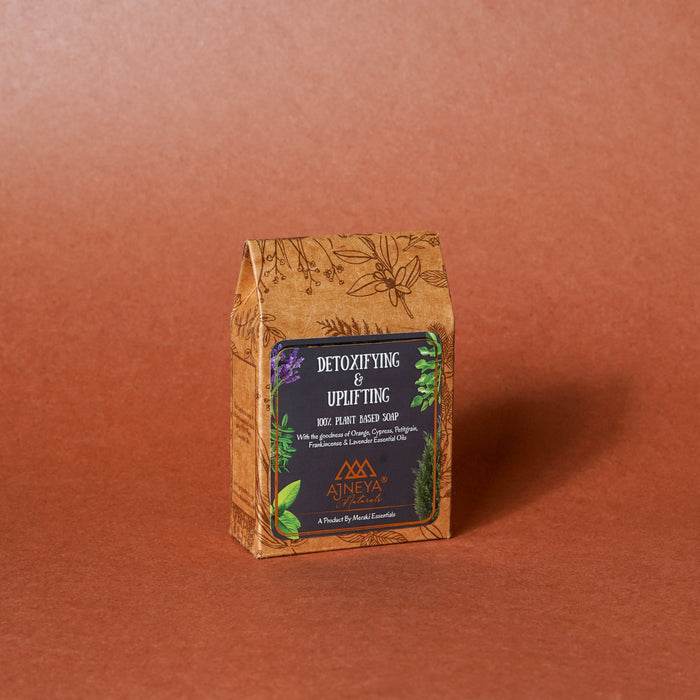 Detoxifying and Uplifting Handmade Cold processed Soap