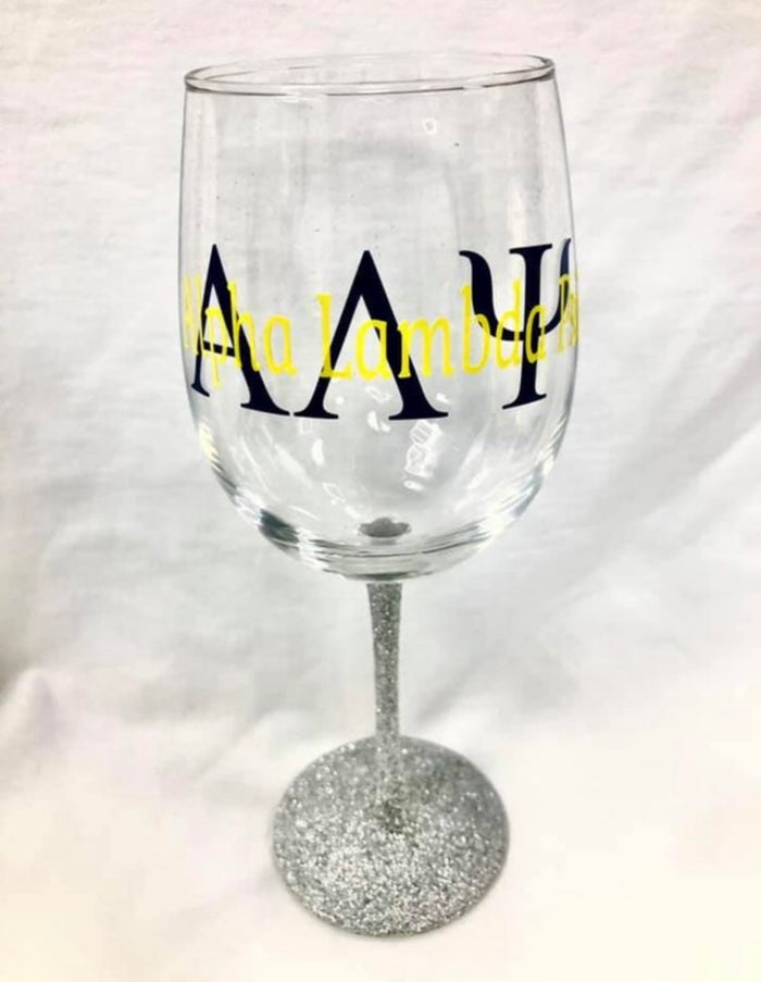 ALP Glitter Stem Glass