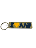 ALP Mirrored Heart Key Chain