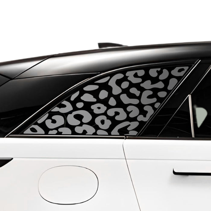 Animal Leopard Cheetah Cow Window Vinyl Decal Stickers Fits Land Rover Range Rover Velar 2018+ - Bogar Tech Designs