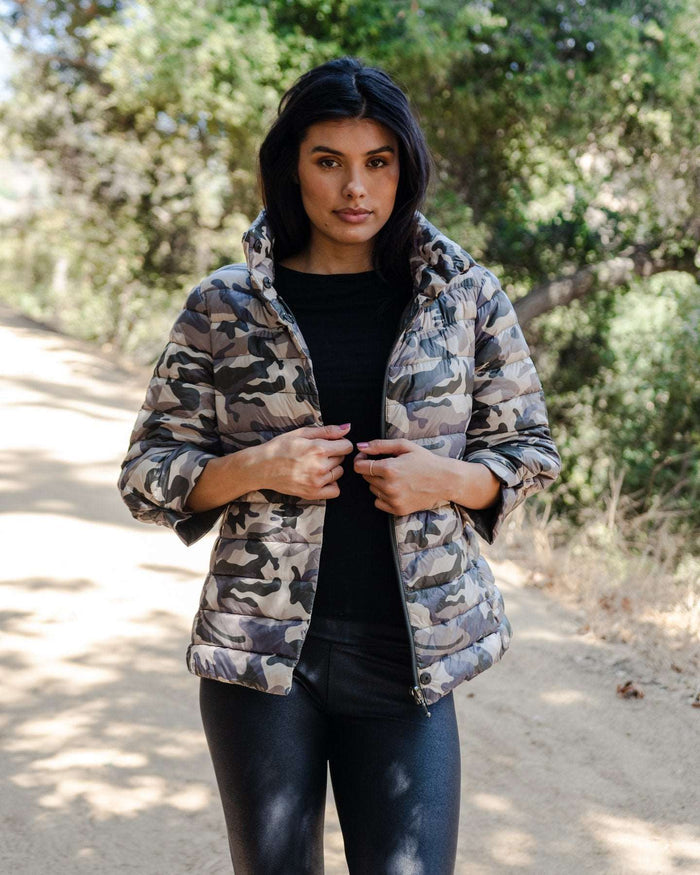 Anorak Crop Sleeve Puffer Coat - Taryn x Philip Boutique
