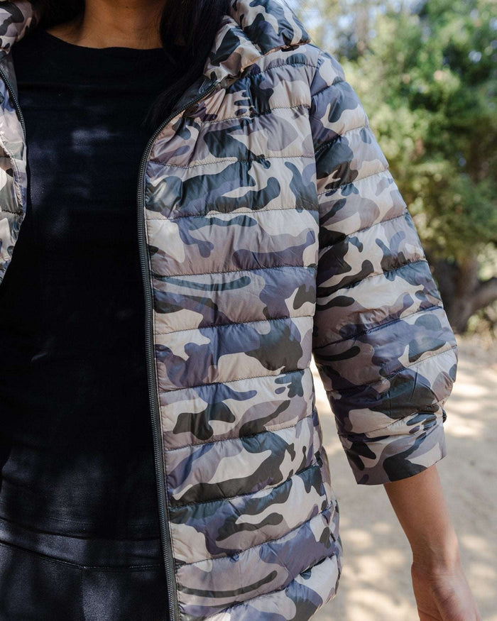 Anorak Crop Sleeve Puffer Coat - Taryn x Philip Boutique