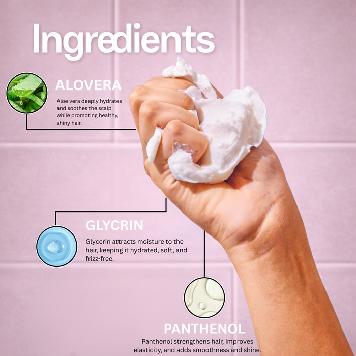 Anti-Frizz Shampoo &  Mask