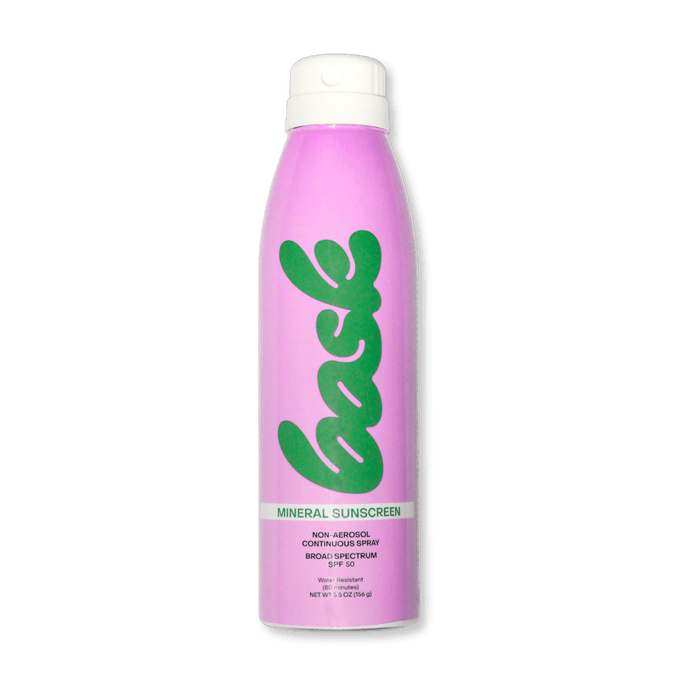 Bask Sunscreen | SPF 50 Mineral Non-Aerosol Spray - Fragrance-Free - Bask Sunscreen - Living with Ivey