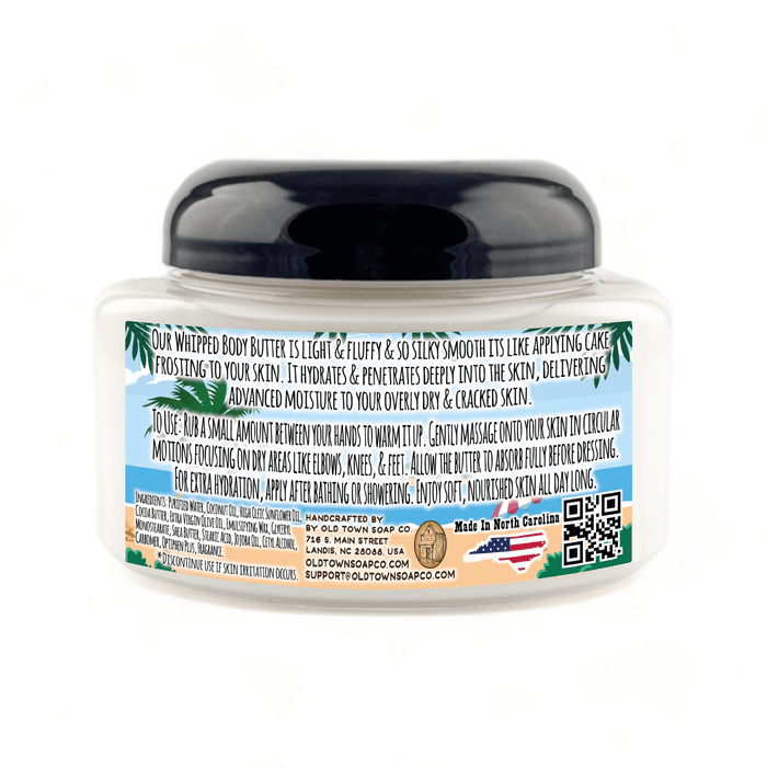 Beaches Whipped Body Butter - Old Town Soap Co.