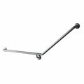 BEST BUY Toilet Grab Rail 45 Degree 870mm x 700mm