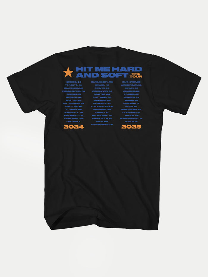 Billie Eilish - Hit Me Hard and Soft Recycled T-Shirt | Black-Image 2