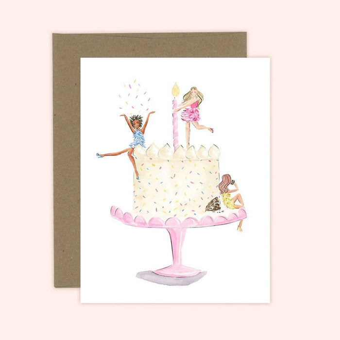 Birthday Cake Greeting Card - Magnolia Lane co. Home + Garden + Gift