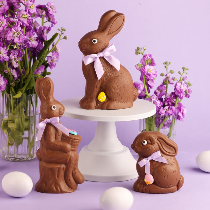 Bunny on Log