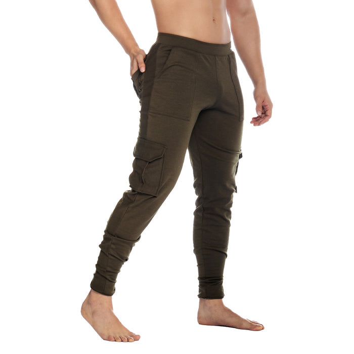 Cargo Green Sportpants vista frontal de Gigo Underwear