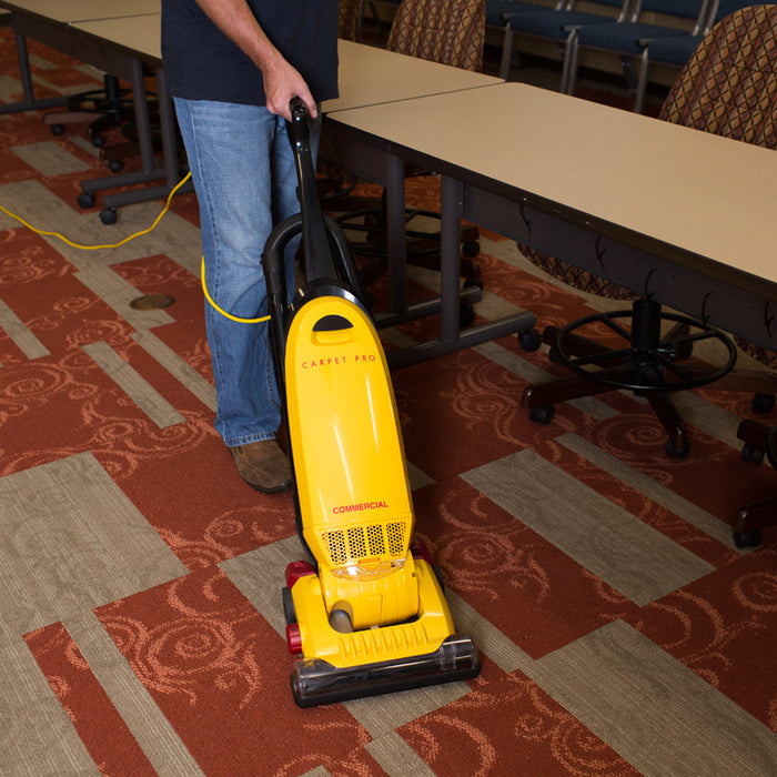 Carpet Pro CPU-350 Commercial Upright Vacuum Cleaner, W/10amp 40' Cord/OB Tools