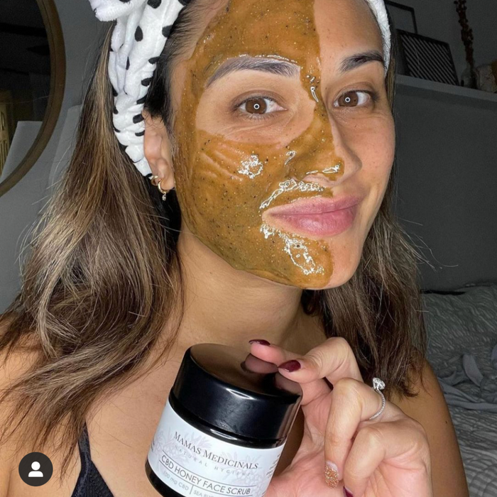 CBD Honey Face Scrub | Mamas Medicinals