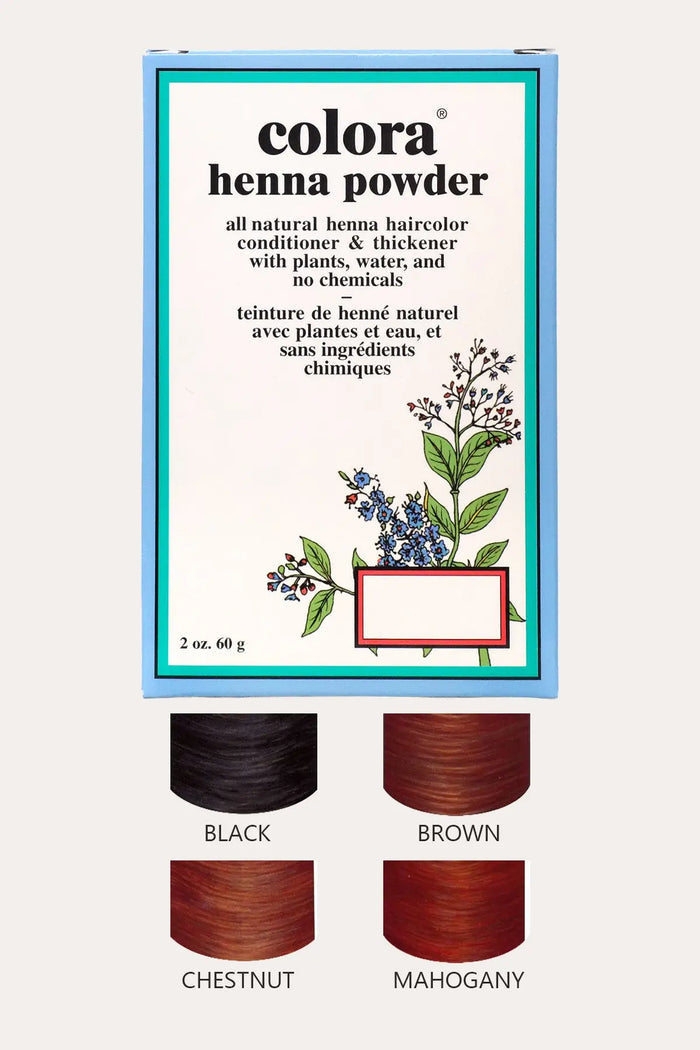 COLORA HENNA NATURAL HENNA POWDER COLORA HENNA