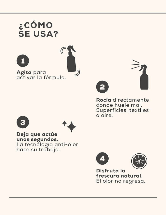 Control de Mal Olor para Cocina