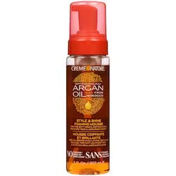 CREME OF NATURE ARGAN OIL FROM MOROCCO  Style & Shine Foaming Hair Mousse