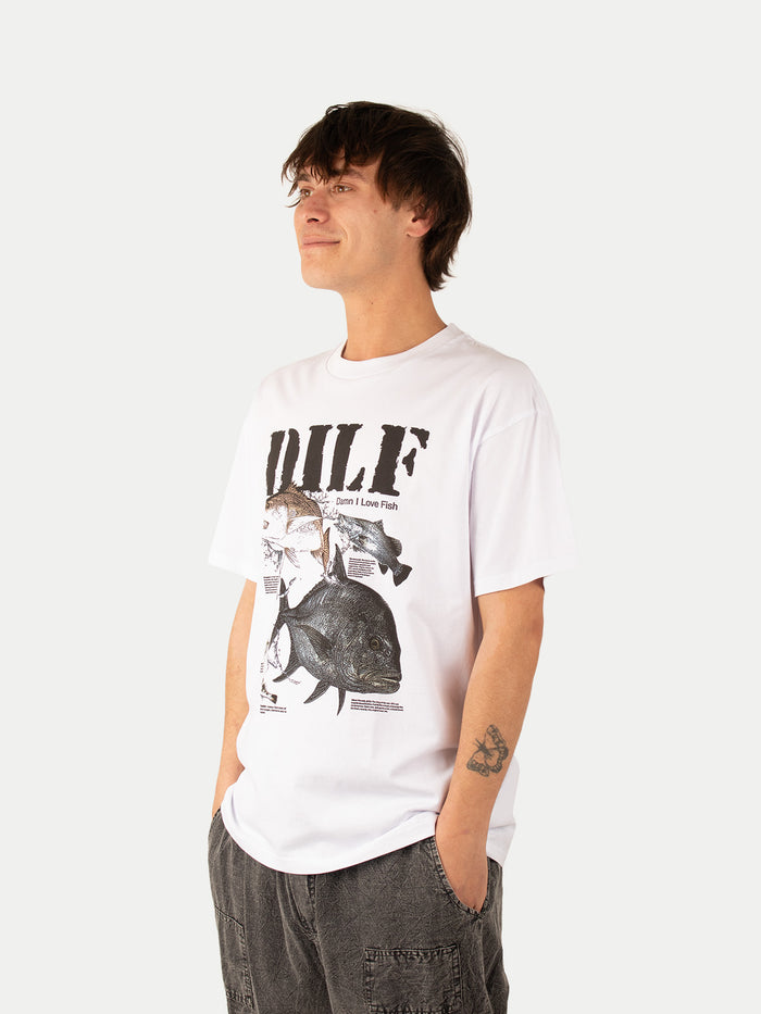 Damn I Love Fish T-Shirt | White-Image 2