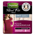 Depend RealFit Underwear for Women M
