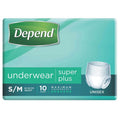 Depend Super Underwear Unisex S/M