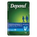 Depend Unisex Undergarments with Buttons