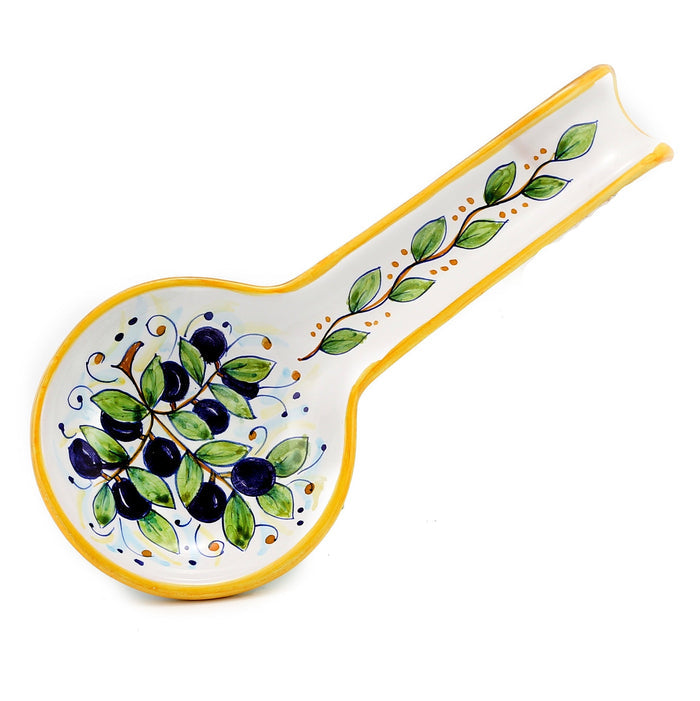DERUTA: Spoon rest OLIVE