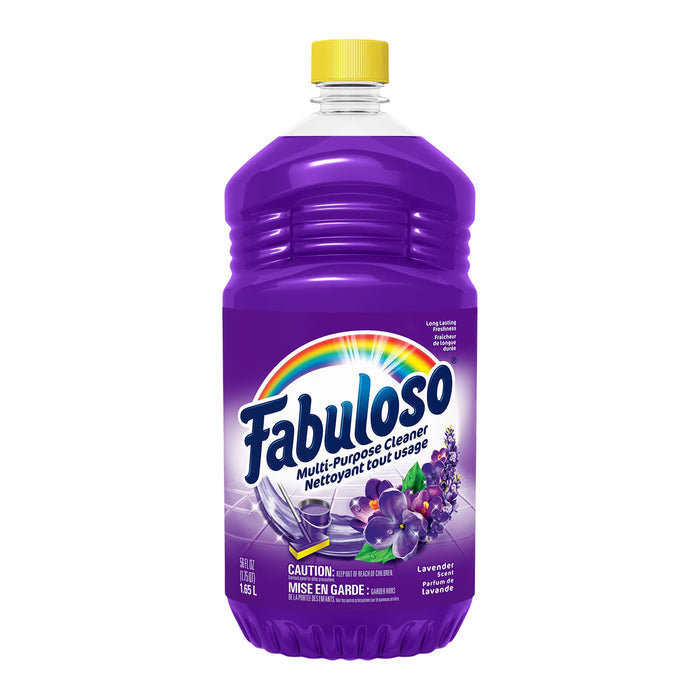 Fabuloso Multi-Purpose Cleaner 1.65L, Lavender - 6 Pack