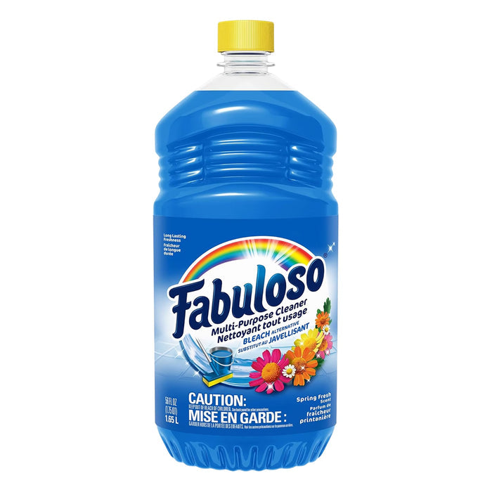 Fabuloso Multi-Purpose Cleaner, Spring Fresh, 1.65L - 6 Pack