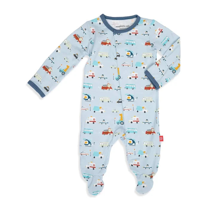 Giraffic Jam Footie 6-9m
