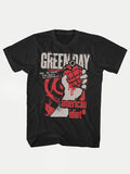 Green Day - American Idiot Hysteria T-Shirt | Black-Image 1