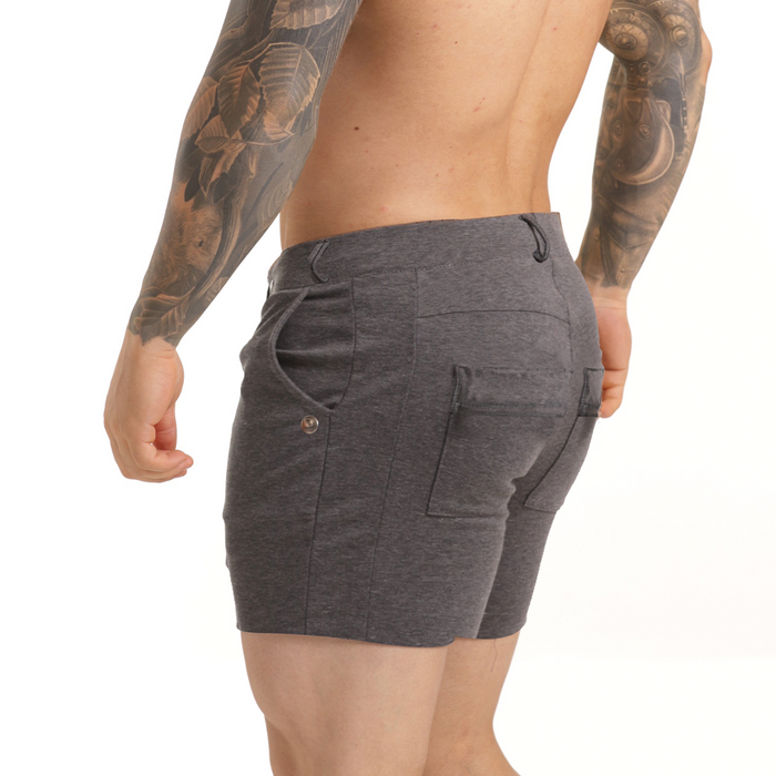 Harvard Dark Short vista frontal de Gigo Underwear