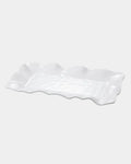 Havana Rectangle Long Platter White