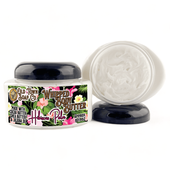 Hibiscus Palm Whipped Body Butter - Old Town Soap Co.