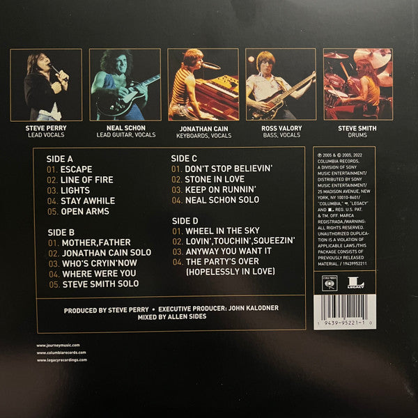 Journey Live In Houston 1981: Escape Tour 1 (2-LP)