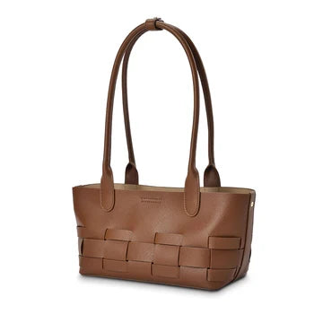 KENLEY EAST-WEST BAG | Tan Saffiano