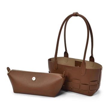 KENLEY EAST-WEST BAG | Tan Saffiano