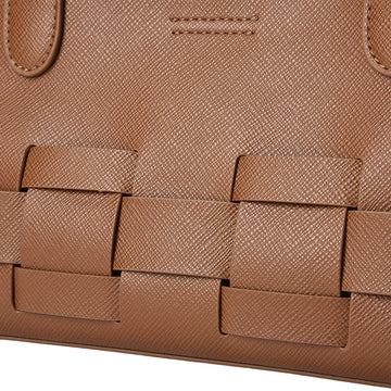 KENLEY EAST-WEST BAG | Tan Saffiano