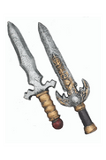 Knight Dagger, 2pcs Assorted
