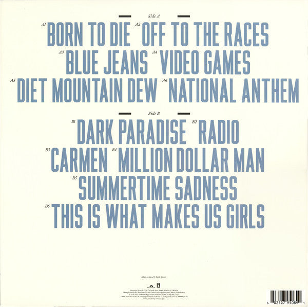 Lana Del Rey Born To Die