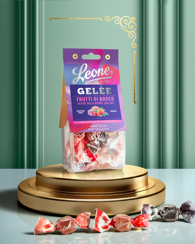 Leone Mixed Wild Berry Jellies (Gelee) Bag