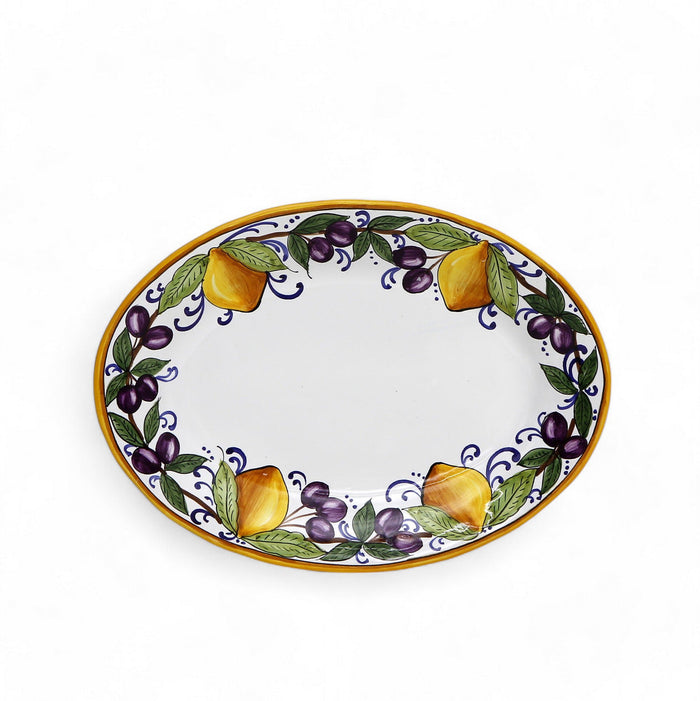 LIMONI POSITANO: Oval Plate