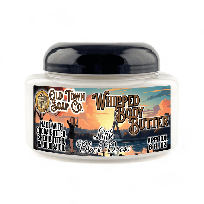 Little Black Dress Whipped Body Butter - Old Town Soap Co.
