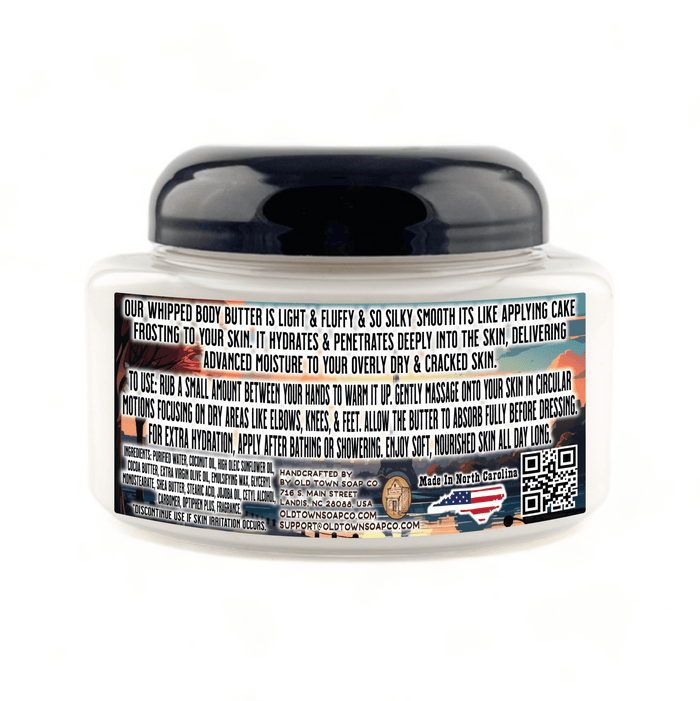 Little Black Dress Whipped Body Butter - Old Town Soap Co.