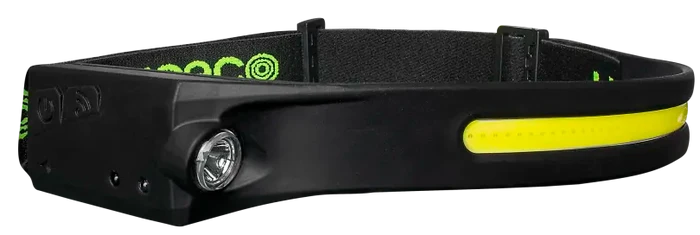 Luceco Flexible Headtorch with Motion Sensor