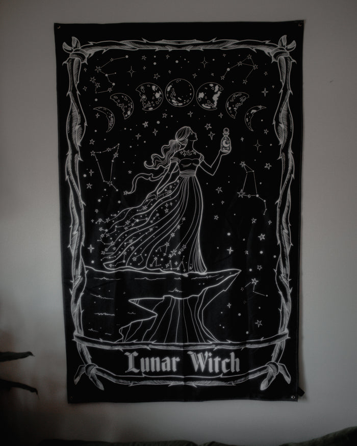 Lunar Witch Tapestry
