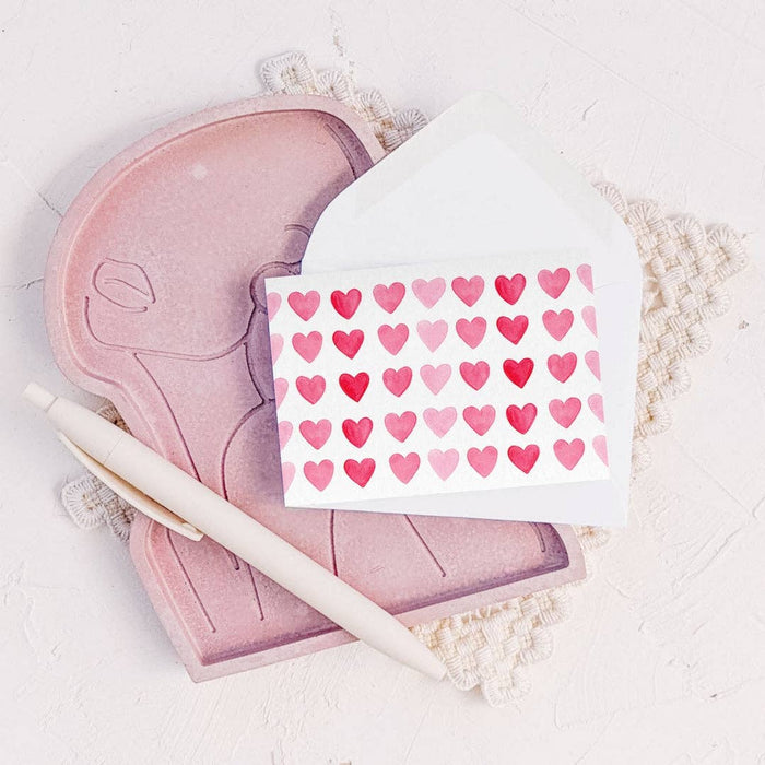 Mini Card - Mini Hearts - Love + Anniversary Enclosure Card - Magnolia Lane co. Home + Garden + Gift