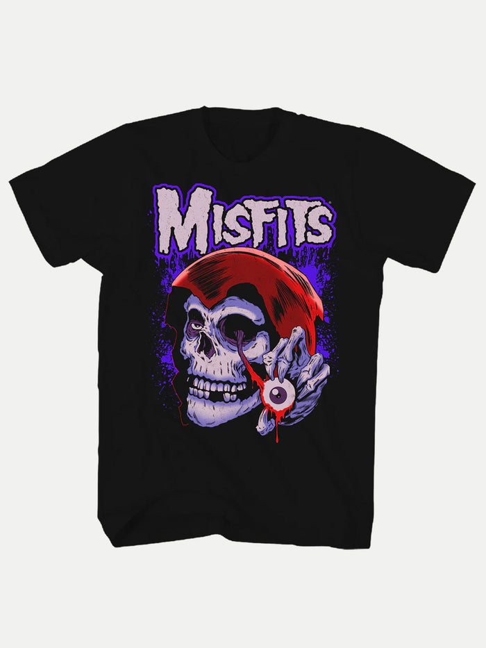 Misfits - Evil Eye Fiend T-Shirt | Black-Image 4