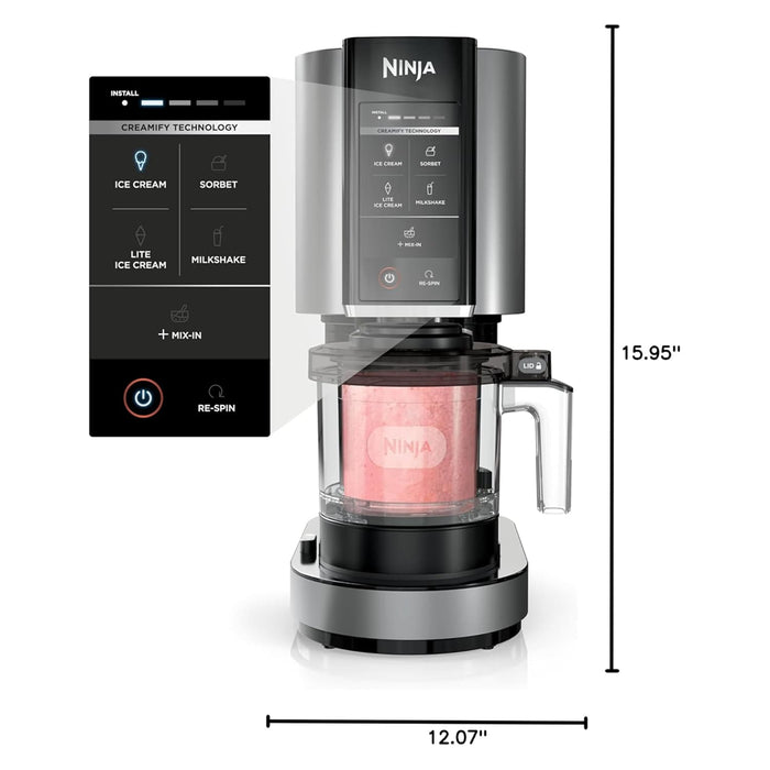 Ninja CREAMi 7-in-1 Ice Cream & Sorbet Maker with Additional Pints