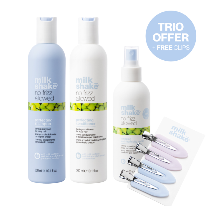 no frizz allowed trio + FREE clips