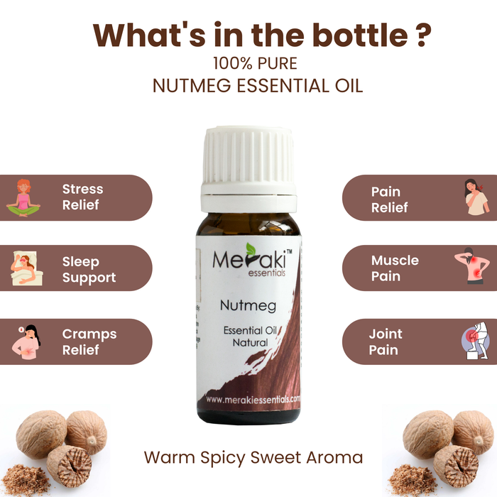 Benefits of Nutmeg Essential oil