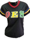 OES V-Neck Stripe Shirt