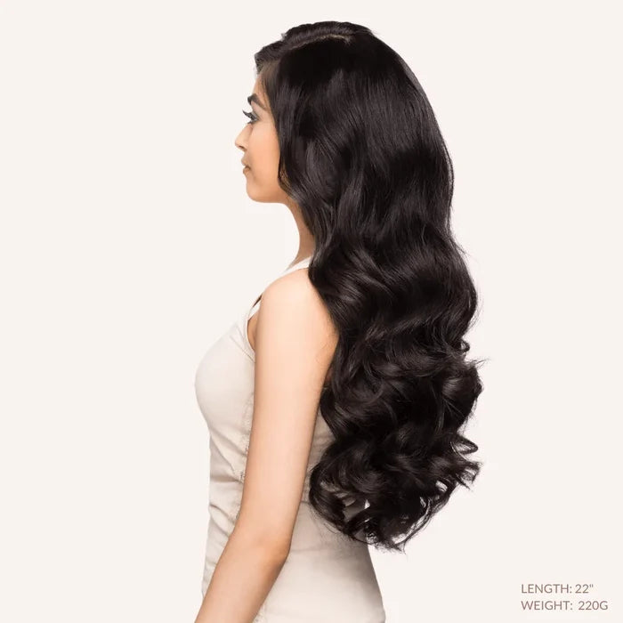 Off Black (1B) 18" 190g - Clip-Ins
